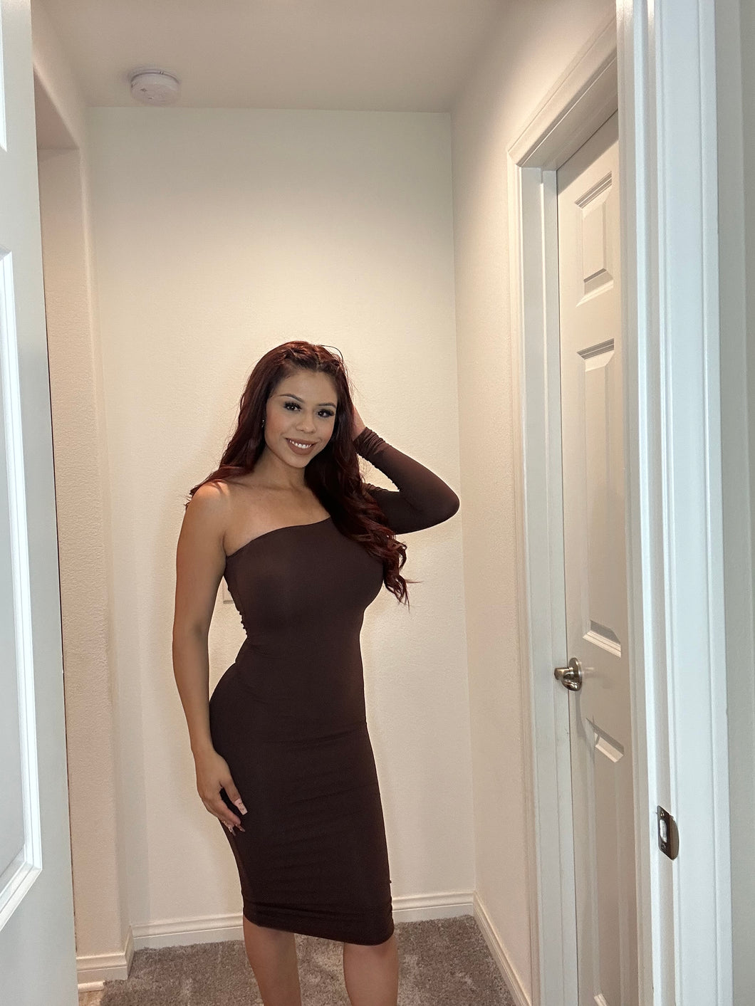 Kim long sleeve dress
