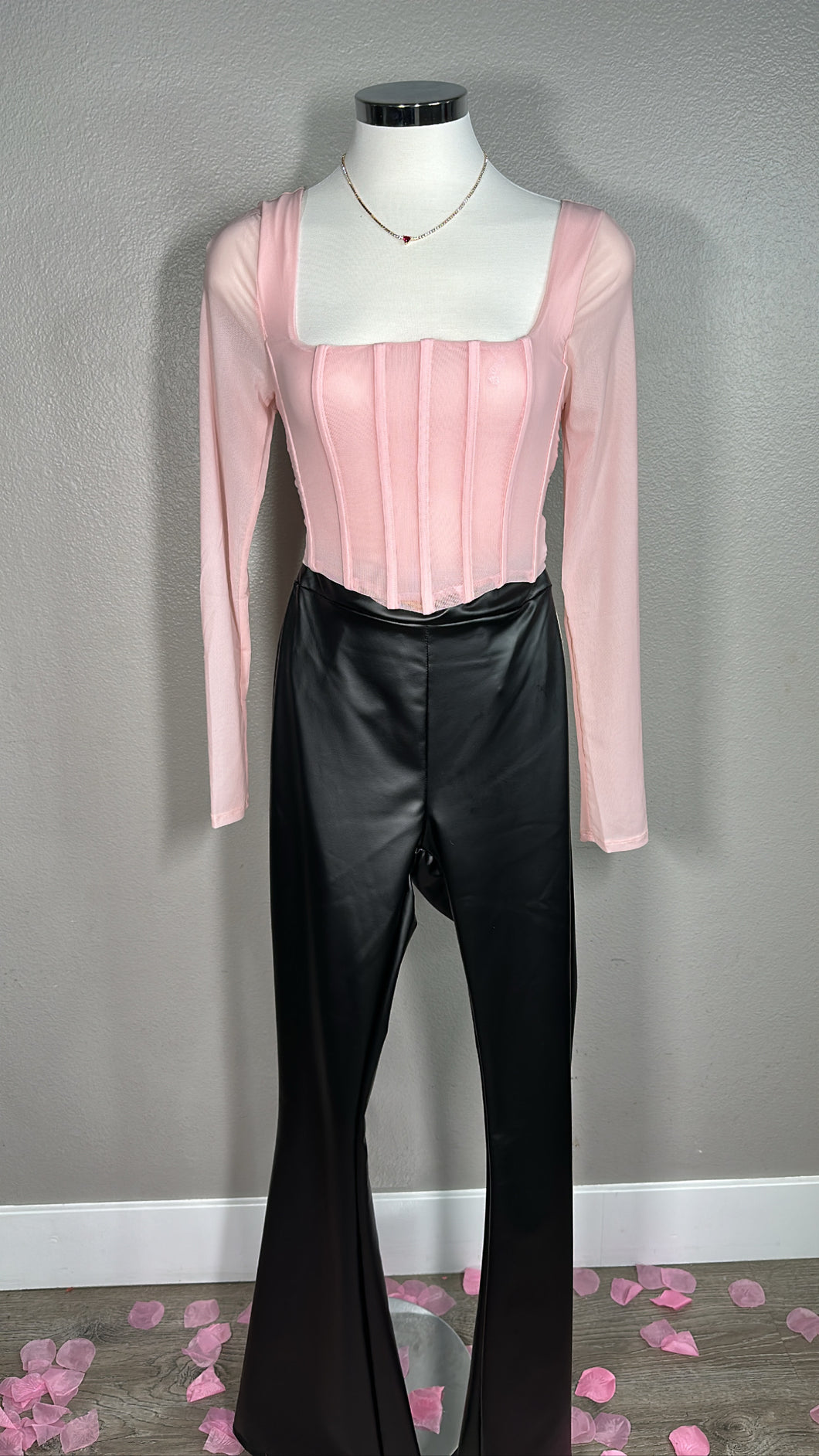 Black Flare Pants