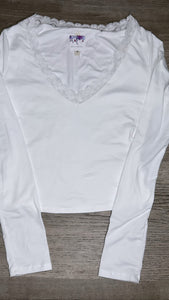 White Lace Top