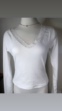 Load image into Gallery viewer, White Lace Top
