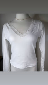 White Lace Top