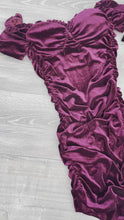 Load and play video in Gallery viewer, Cassie velvet  Dress
