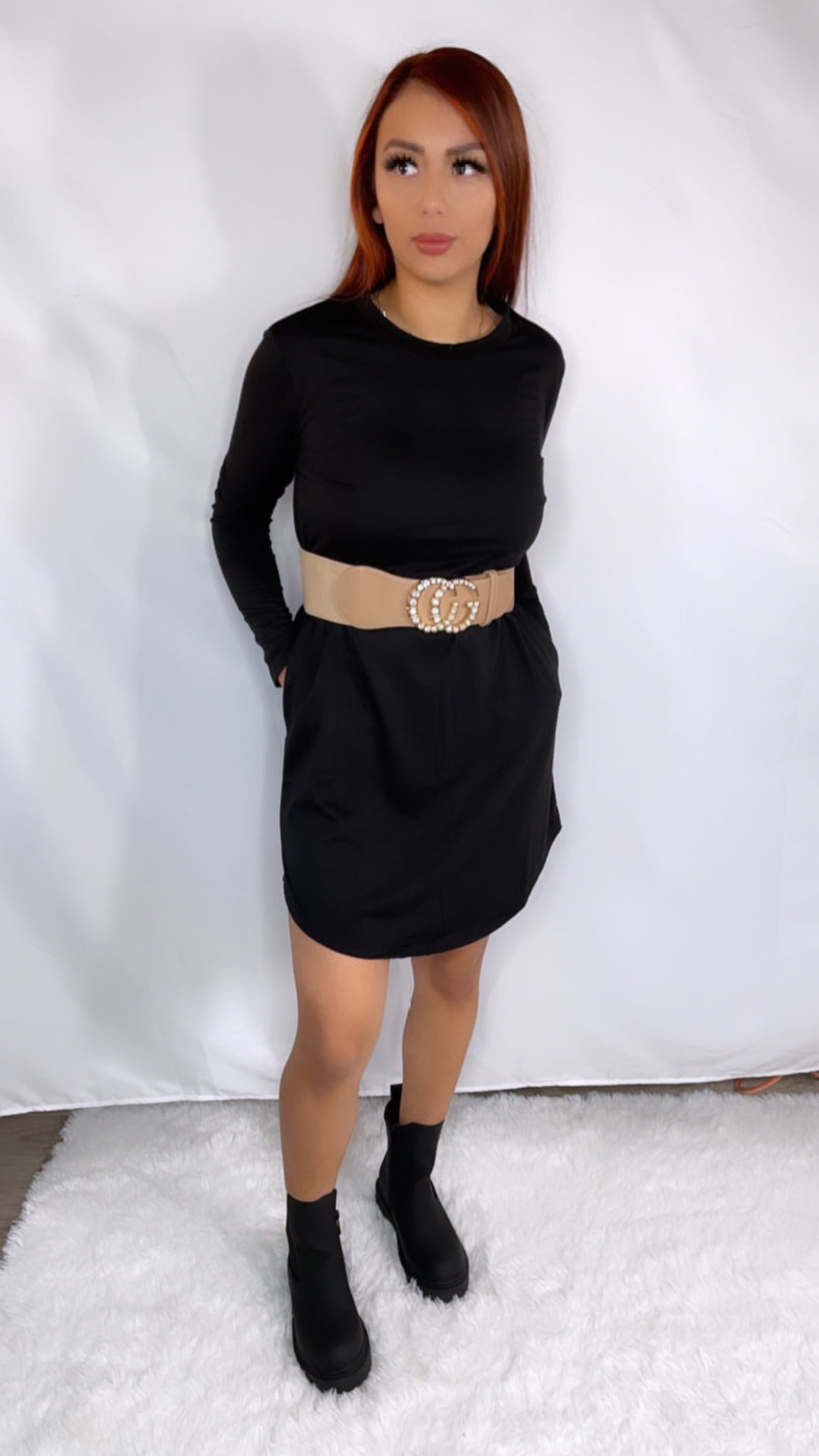 Aliana Long Sleeve Dress